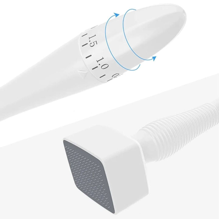 RevitaGlow | Microneedling Derma Stamp – Justerbar dybde – 140 nåler – Hud- og hårfornyelse Luvikno