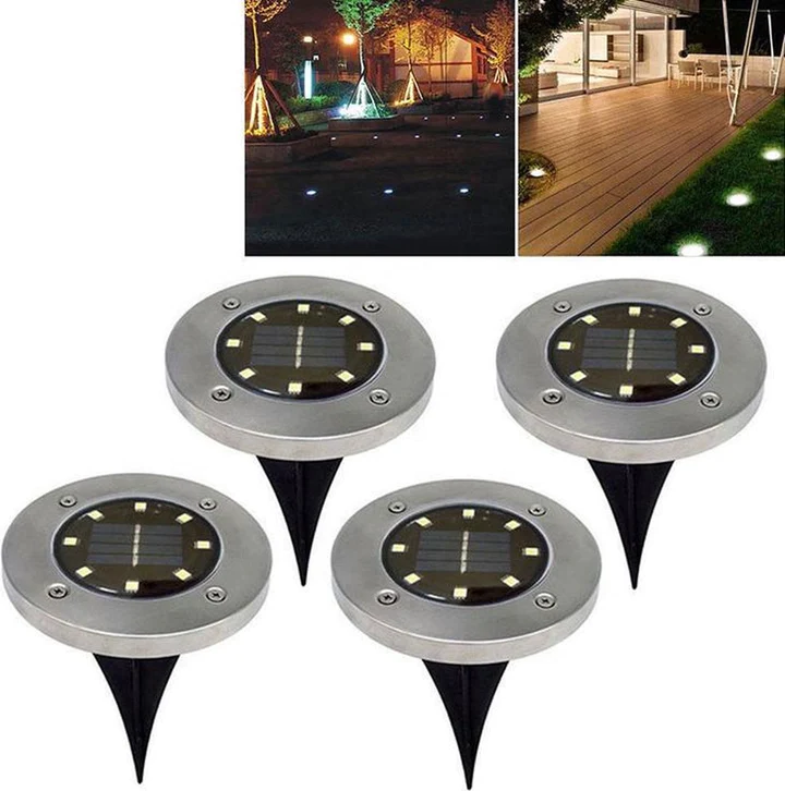 Solar-Glødende Lys | Trådlamp LED Hage Lampe | Luvikno