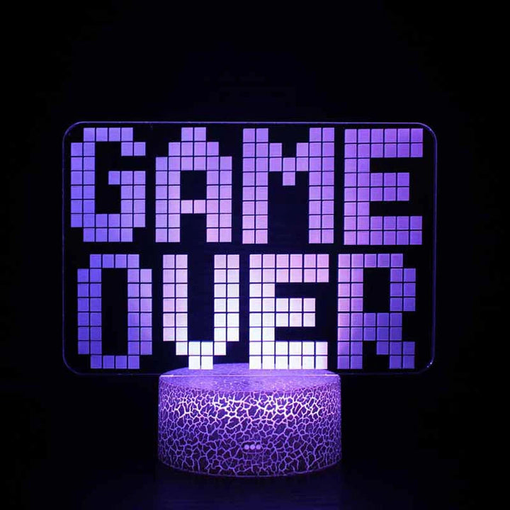 Gamer 3D LED-lamper | Luvikno