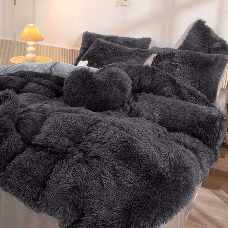Luvikno | Luksuriøst Fløyels Duvet Dekkesett for Ultimat Komfort
