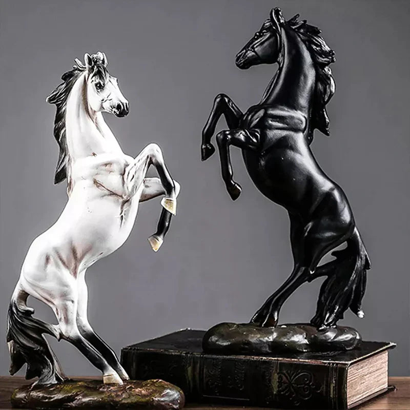 Stående Hest Ornament Luvikno