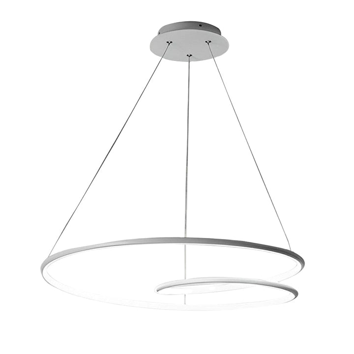 Moderne LED-lampe med dimmefunksjon – pendellampe for spisestue og stue | Luvikno