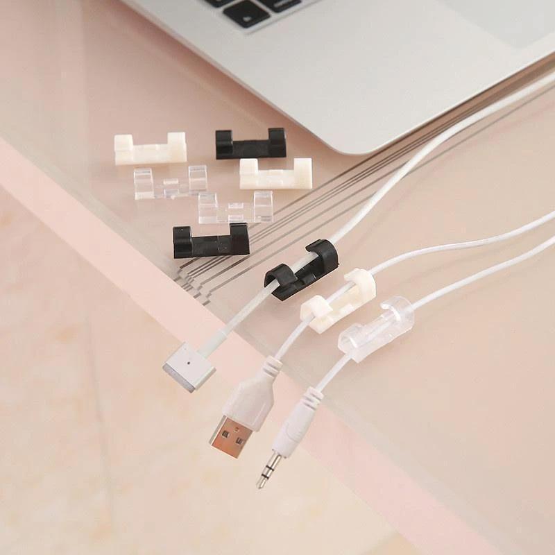 Selvheftende Wire/Kabel Klips i Plast | Luvikno