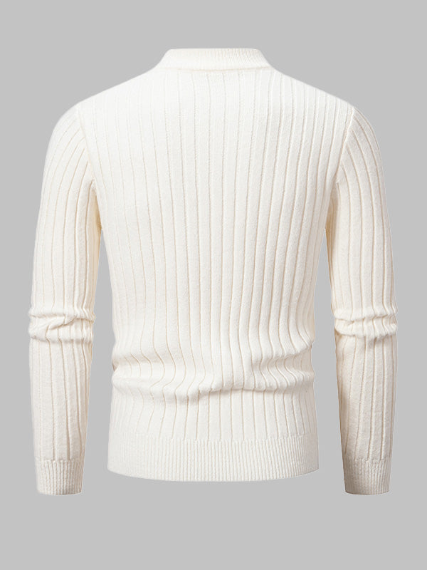Luvik | Herre fashion slim fit stand-up skjorte