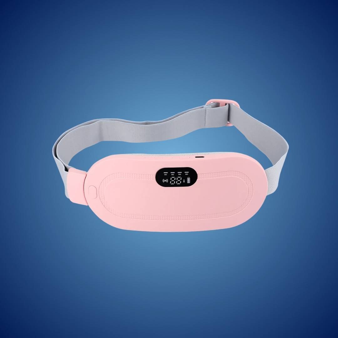 CalmFlow Varmepute for Menstruasjonskramper | Lindre Menstruasjonskramper - Beroligende Varme for Kramper - Musklene Avslapping - Stressreduksjon Luvikno
