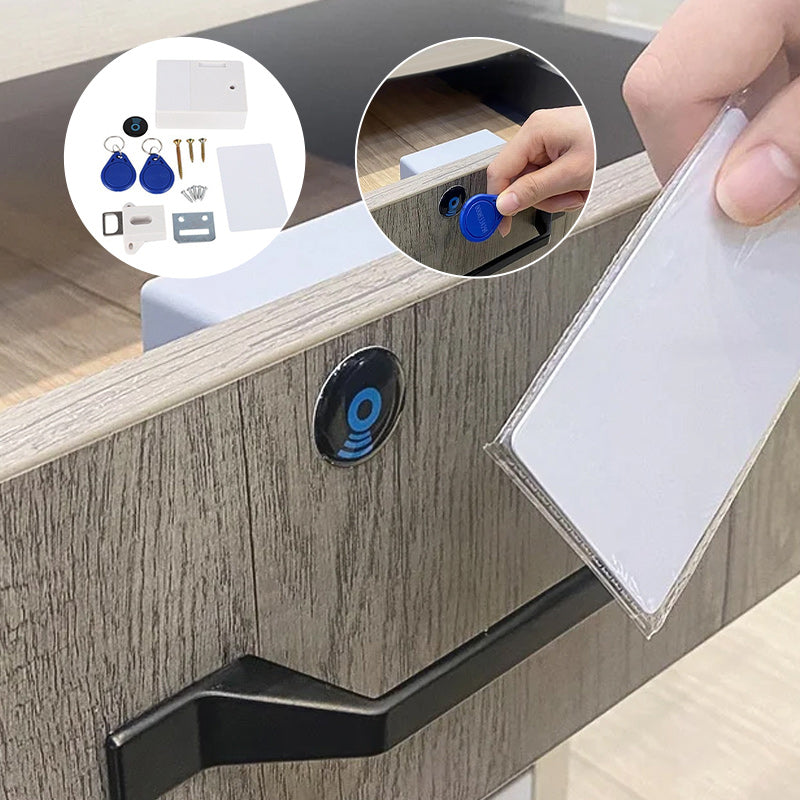 Elektronisk skaplås DIY for tre skuffeskap | Luvikno