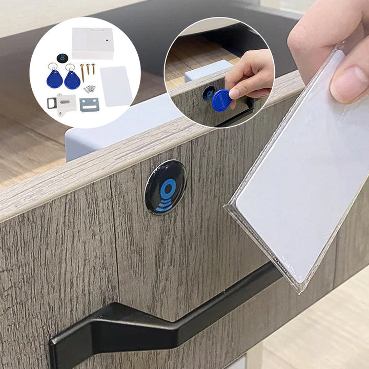 Elektronisk skaplås DIY for tre skuffeskap | Luvikno