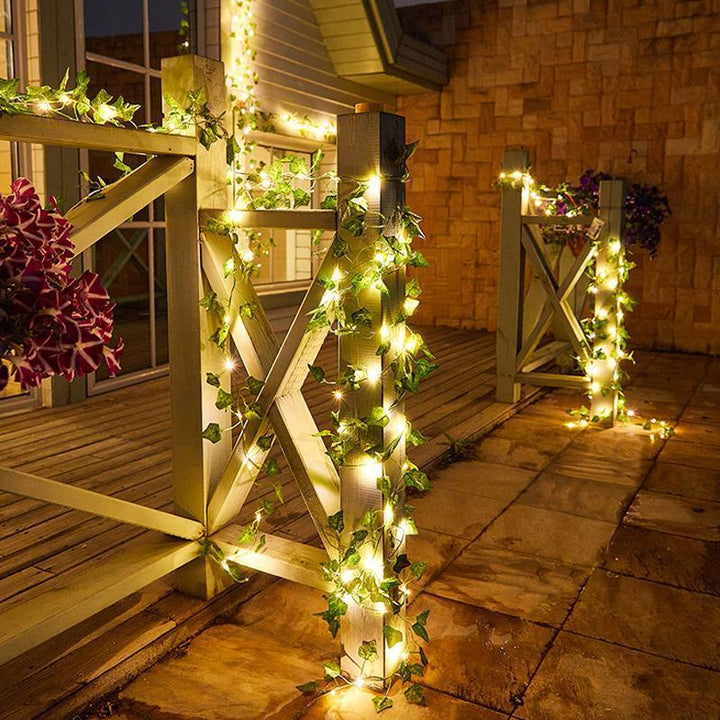 Luvikno | Rheinwing™ Solcelle Rattan LED Lys
