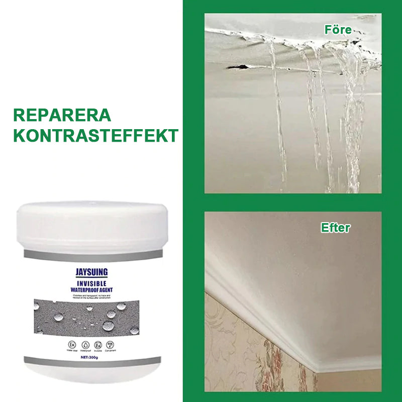 Gjennomsiktig vanntett belegg