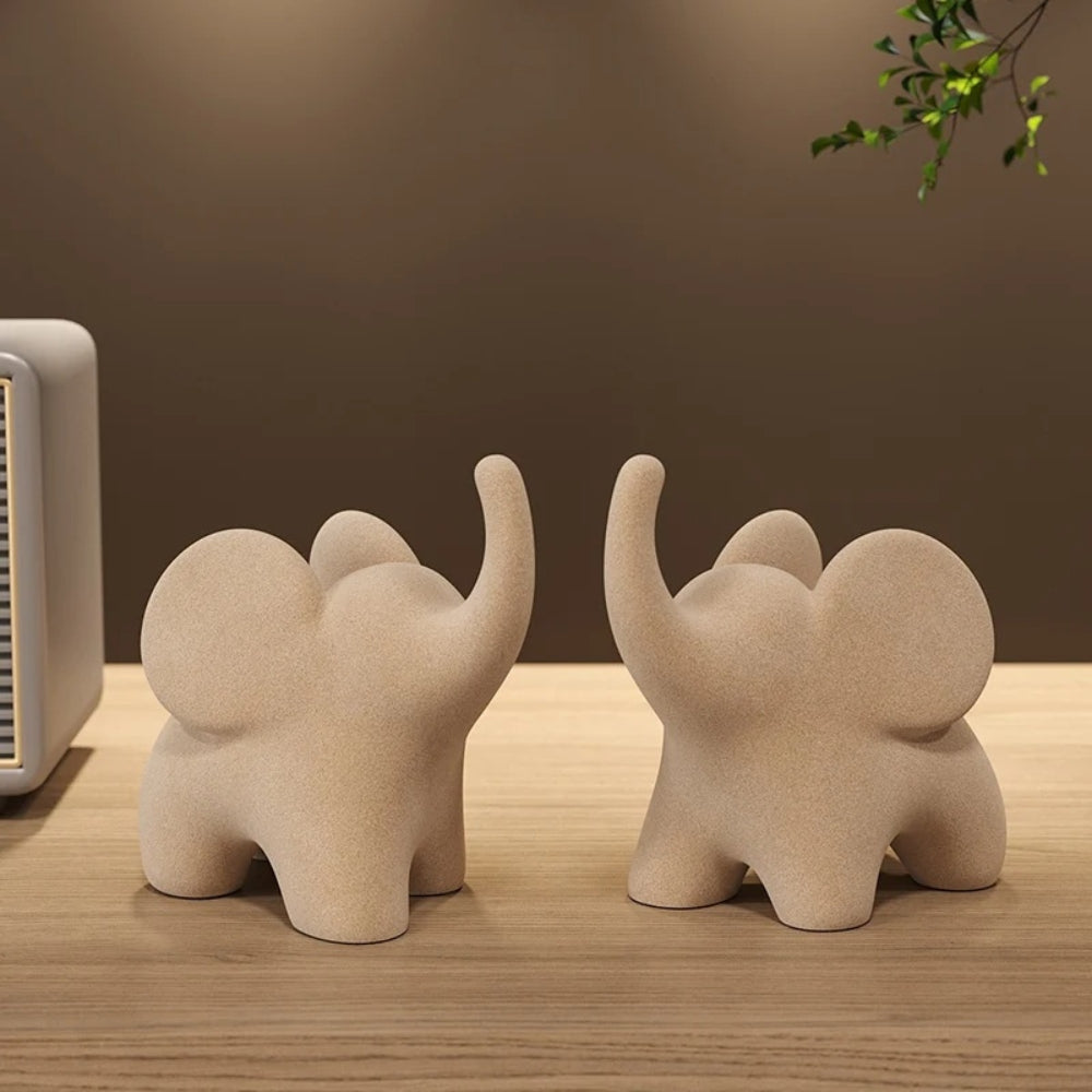 Elephant Accent Figurines | Luvikno