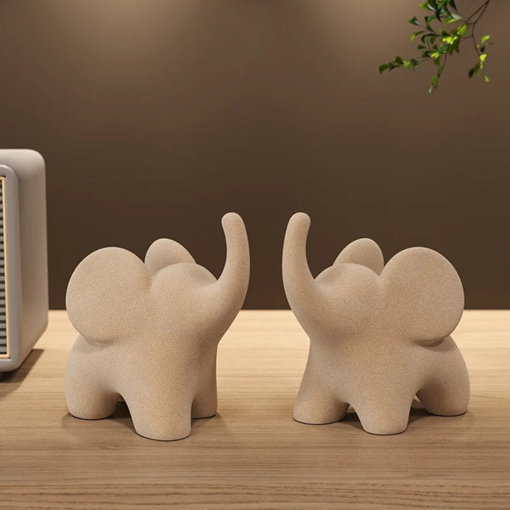 Elephant Accent Figurines | Luvikno