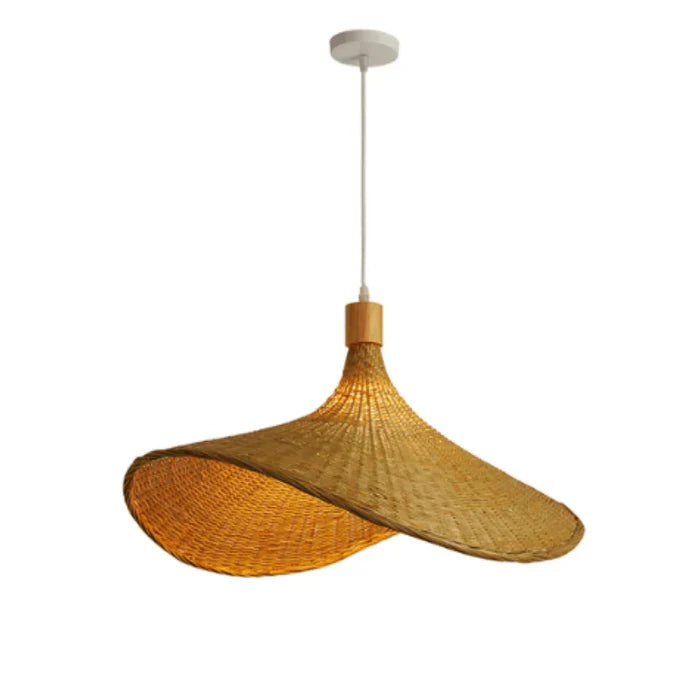 Wicker Pendellampe - RusticWeave | Luvikno