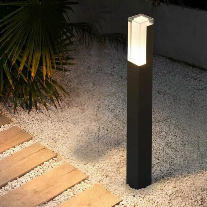 Luvikno | LED Hagebelysning LumiPath | Vanntett IP65 | Aluminiumsramme | 30 cm / 50 cm Høy