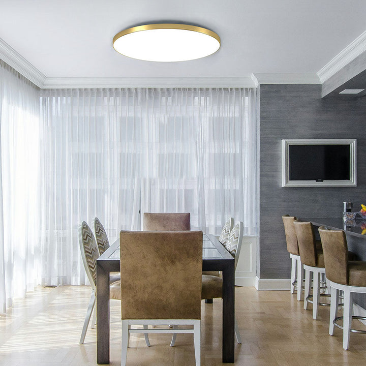 Taklys Rund LED Moderne Flush Fixture Luvikno