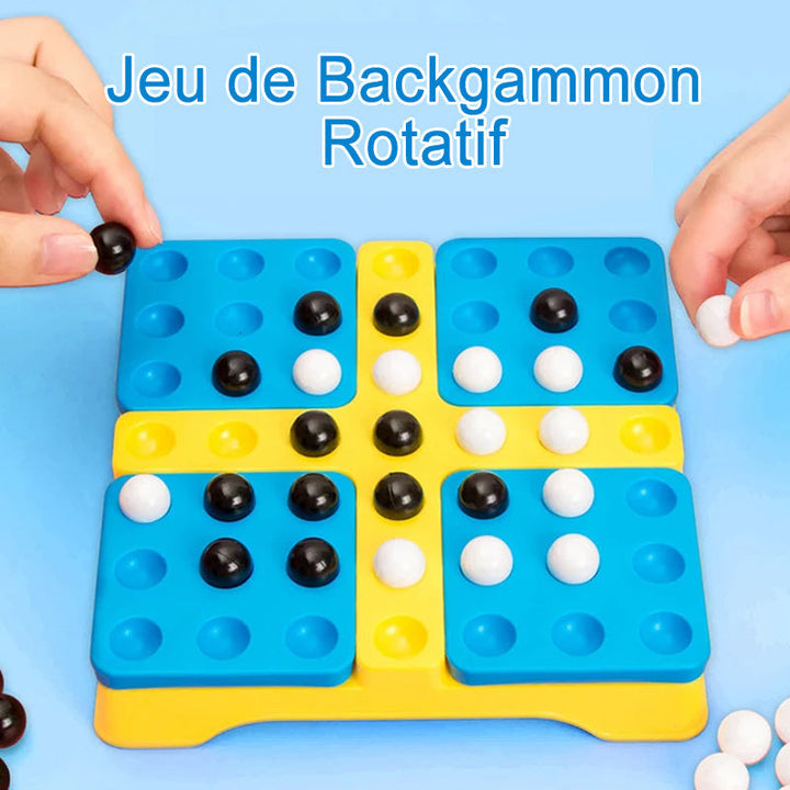 Roterende Backgammon Leketøy | Luvikno