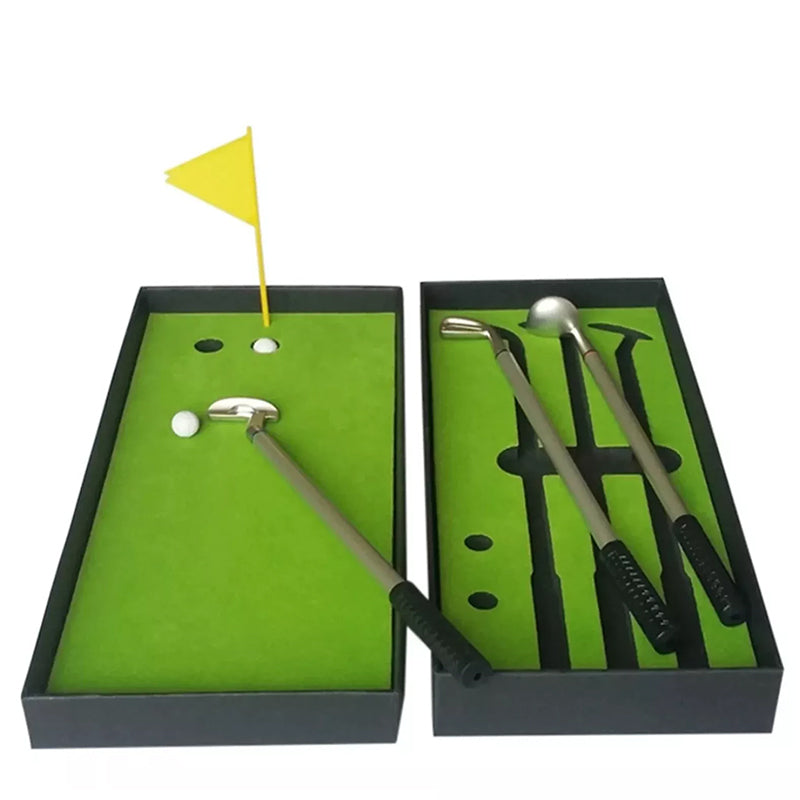 Golfgave med putting green Luvikno