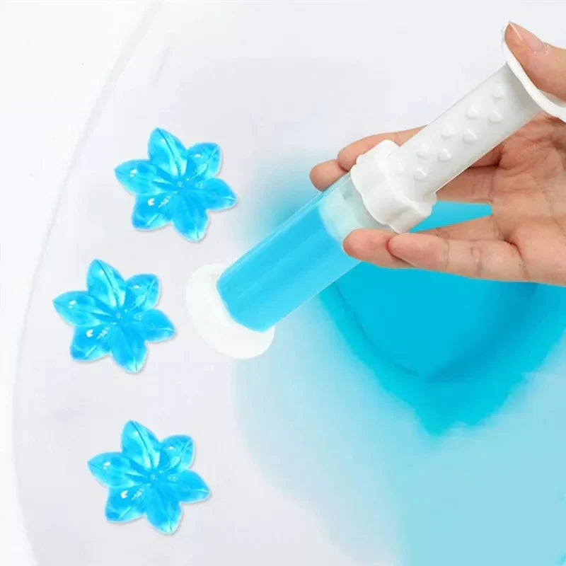 Toalett Frisker Renser Gel Blomst Stempel Luvikno