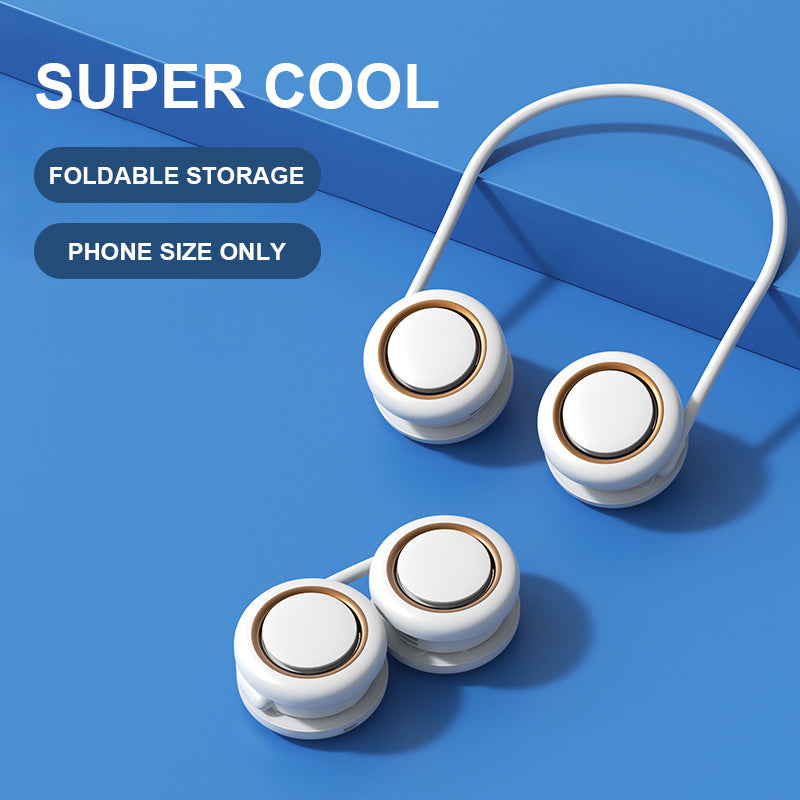 Sammenleggbart USB Mini Bærbar Nakkeventilator | Luvikno
