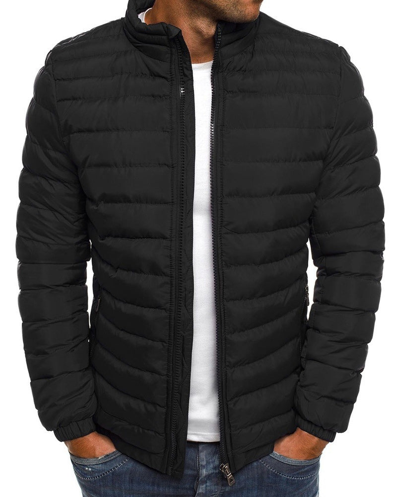 Luvik | Yksivärinen korkeakauluksinen takki, saatavana eri väreissä