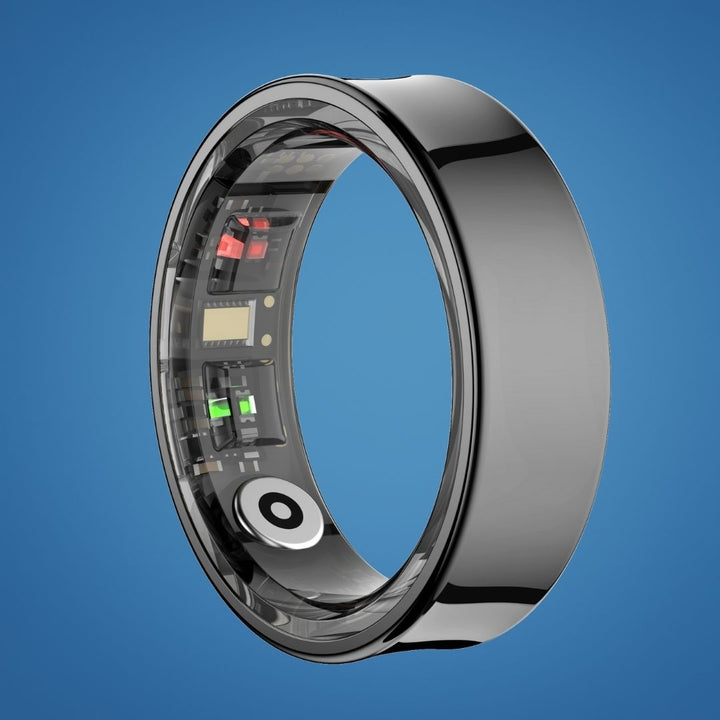 VitalBand Smart Ring – Søvn & Velvære Tracker – Vanntett – Ideell for Aktiv Livsstil Luvikno