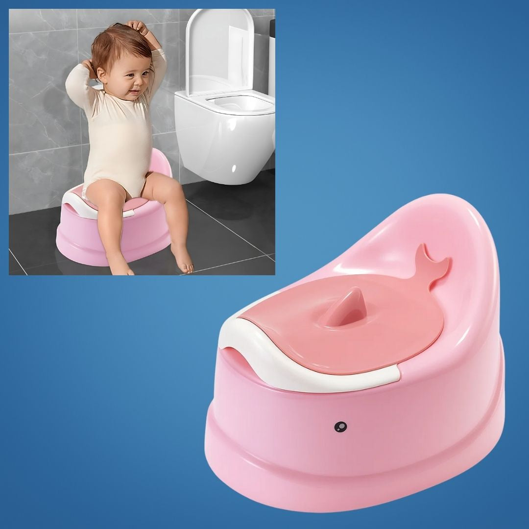 Slip Potty Stol – Barnesikkerhet – Avtagbar Enkel Rengjøring Skål – Ergonomisk Komfort – Stressfri Småbarn Toalettrening Hjelp Luvikno