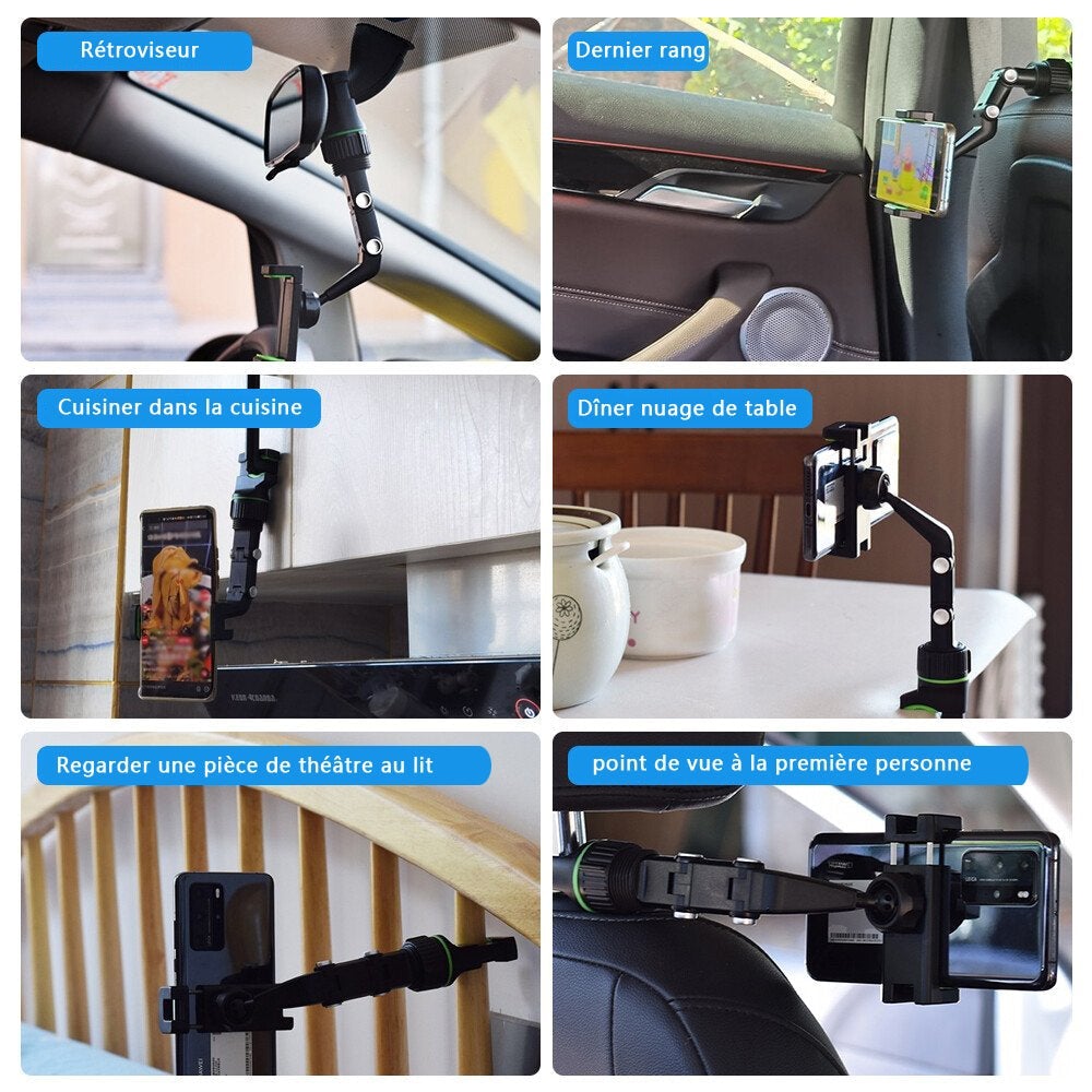 Multifunksjonell telefonholder for speil | Luvikno
