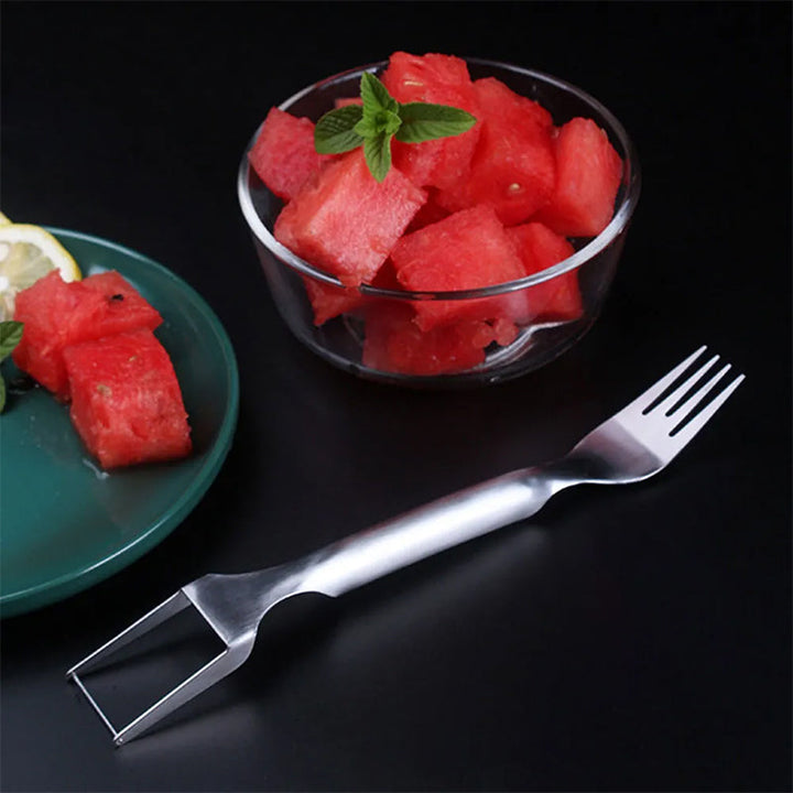 Vannmelon slicer gaffel 2 i 1 | Luvikno