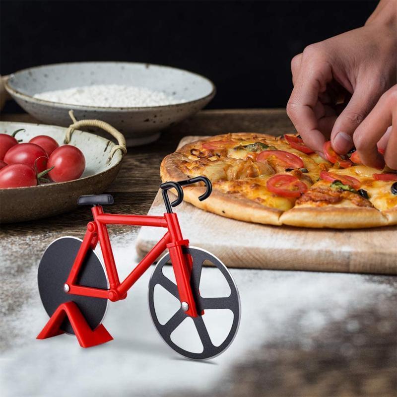 Sykkelhjul rulle pizzaskjærer | Luvikno