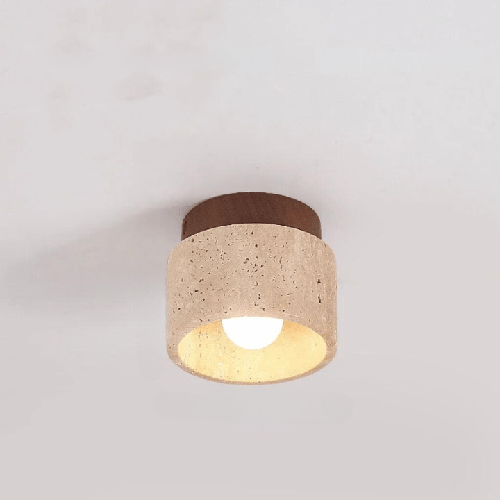 fra Travertin Refinert Eleganse Mild Lys Unik Design | Luvikno