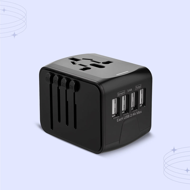 All-in-one Universal Travel Power Adapter Luvikno