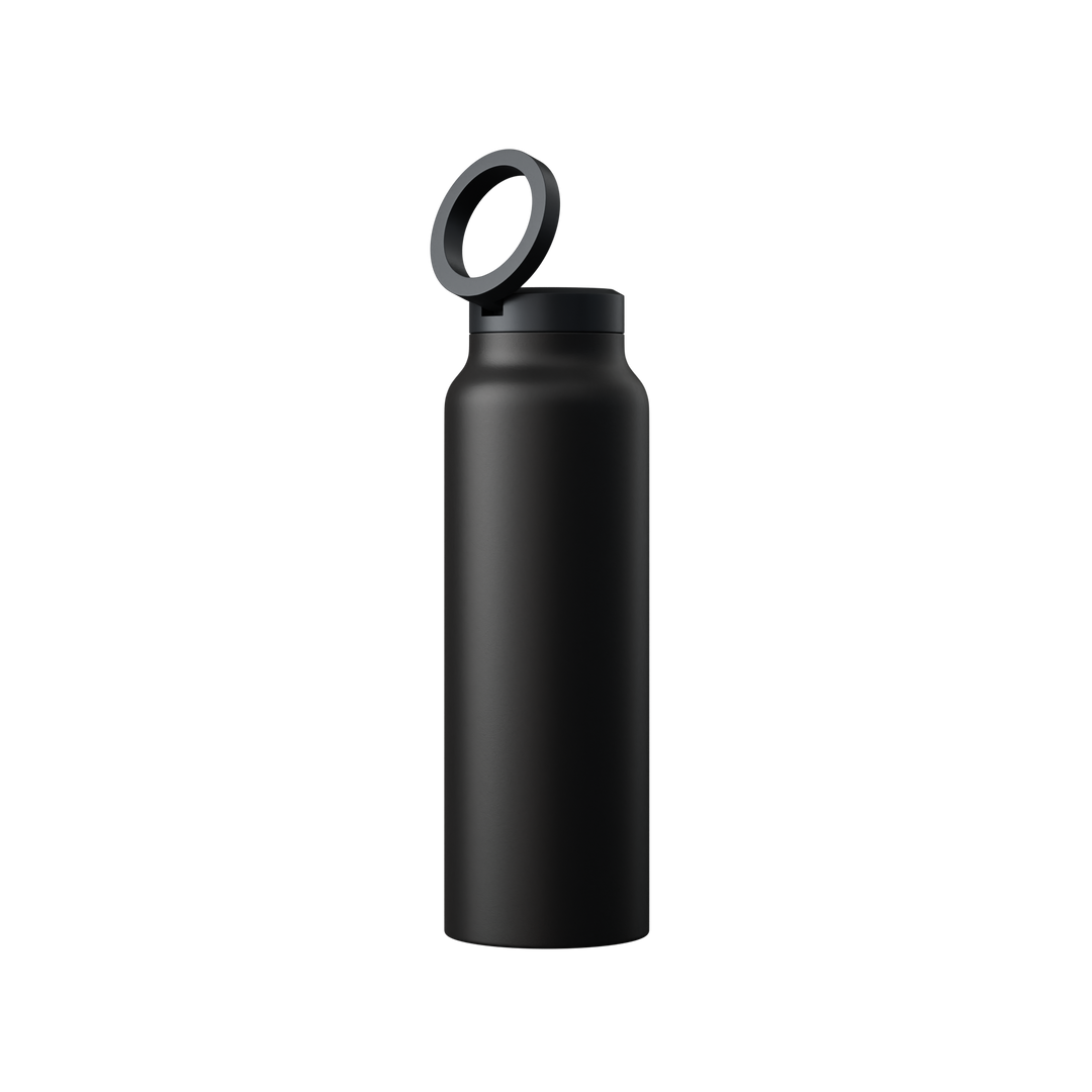 HydroSnap - Slim Waterflaske med Magnetisk Festing Luvikno