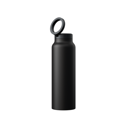 HydroSnap - Slim Waterflaske med Magnetisk Festing Luvikno