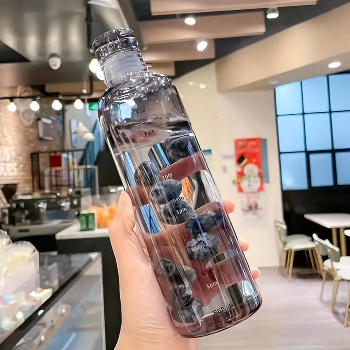 Vannflaske med tidsmarkeringer 500/700 ml | Luvikno