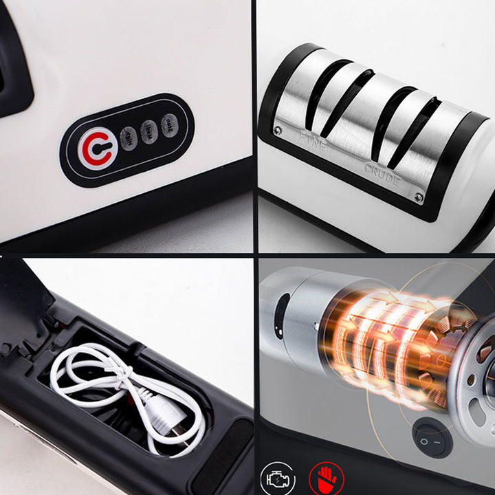 USB oppladbar elektrisk knivsliper | Luvikno