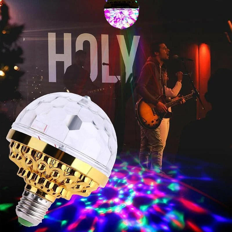 LED Disco Party Light – PartyGlow Spin | Luvikno