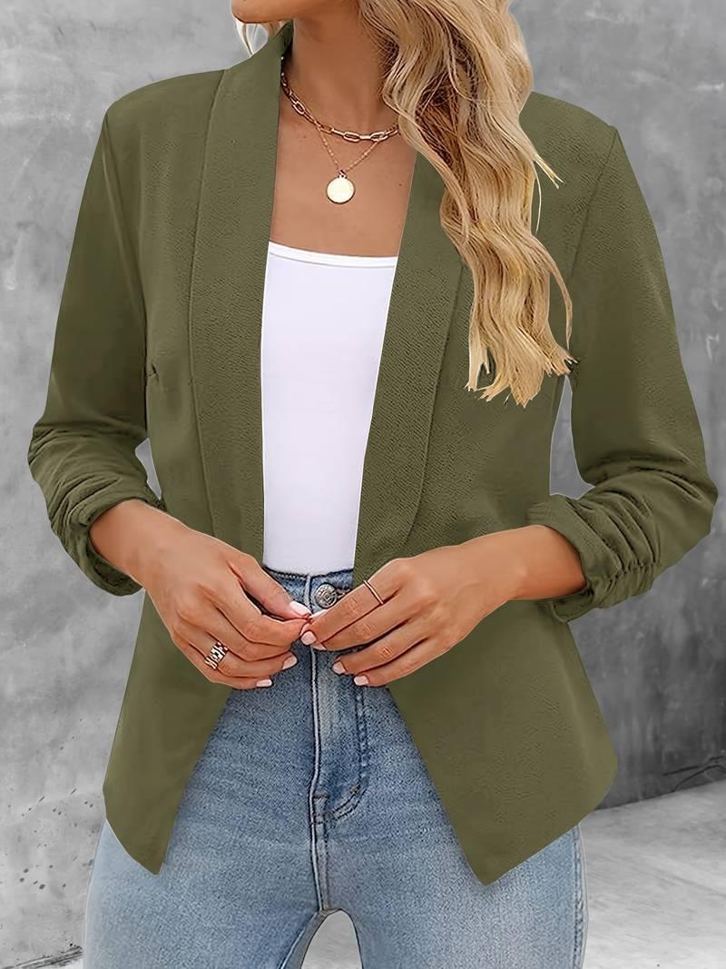 Luvik | Stilig Blazer med Åpen Front