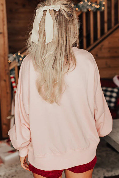 Luvik | Joulupukki Paljetti Rentoa Hihattomaa Collegepaitaa