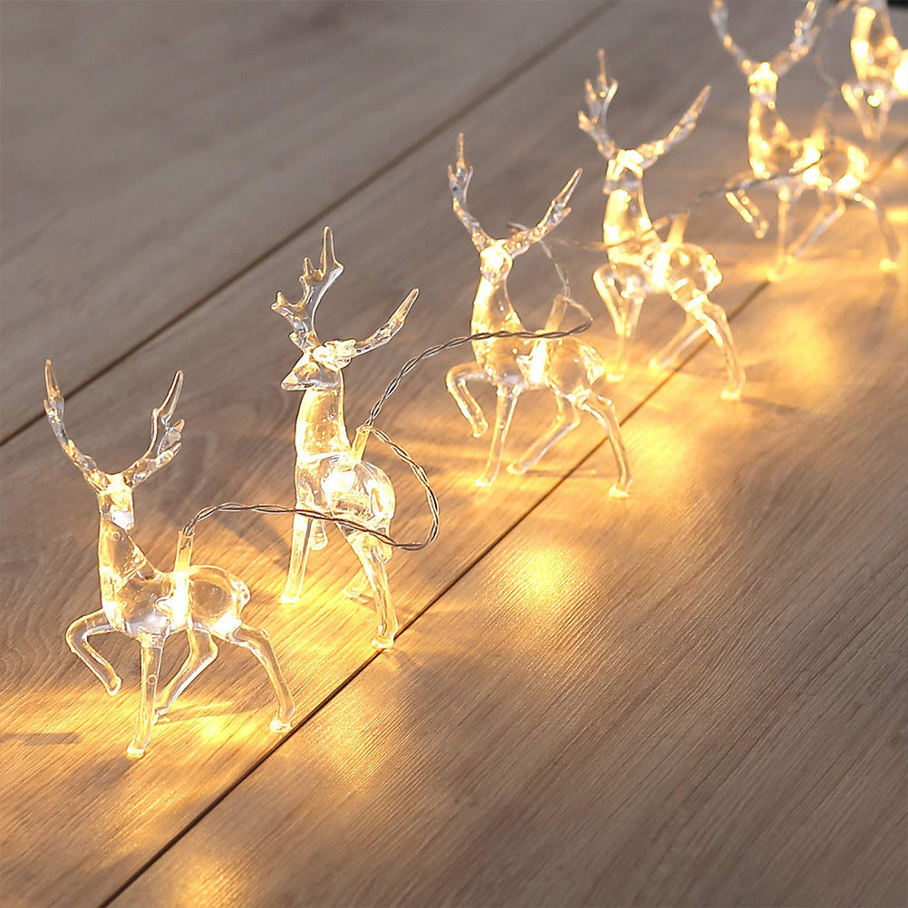 Glitrende Reinsdyr - 1,5M LED Julelys for Reinsdyr Luvikno