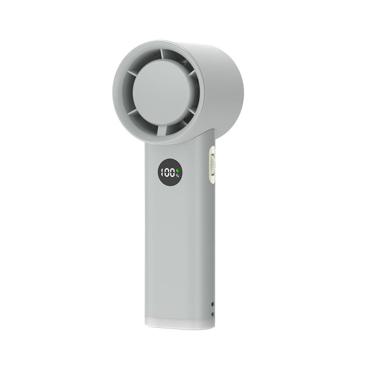 3600mAh USB Oppladbar Håndholdt Vifte med LED Lampe | Luvikno