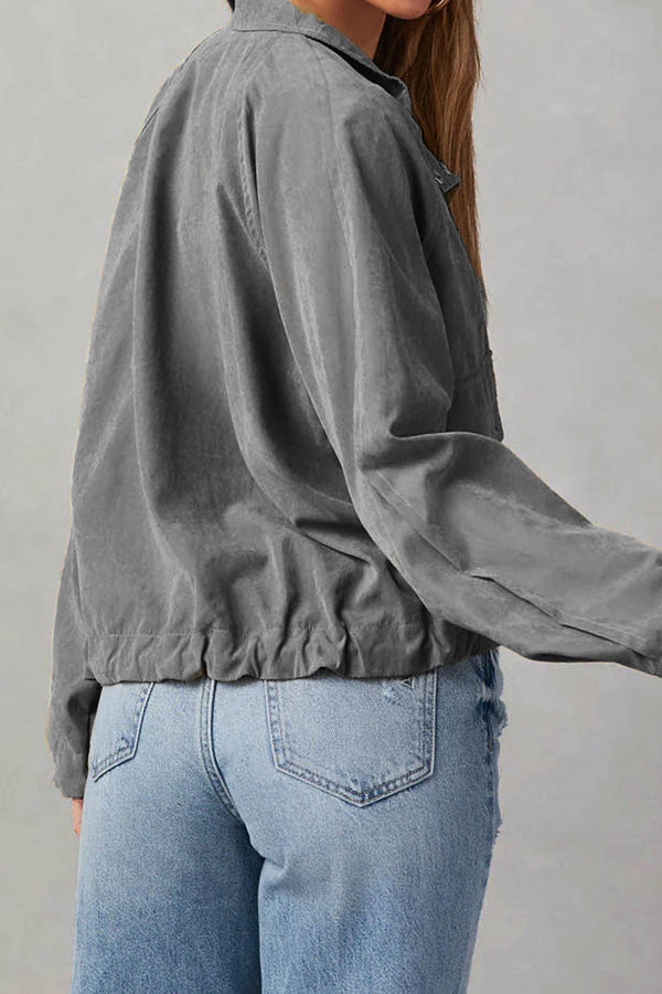 Luvik | ruudullinen Käänteet usea nappi kaksi taskua midi-takki