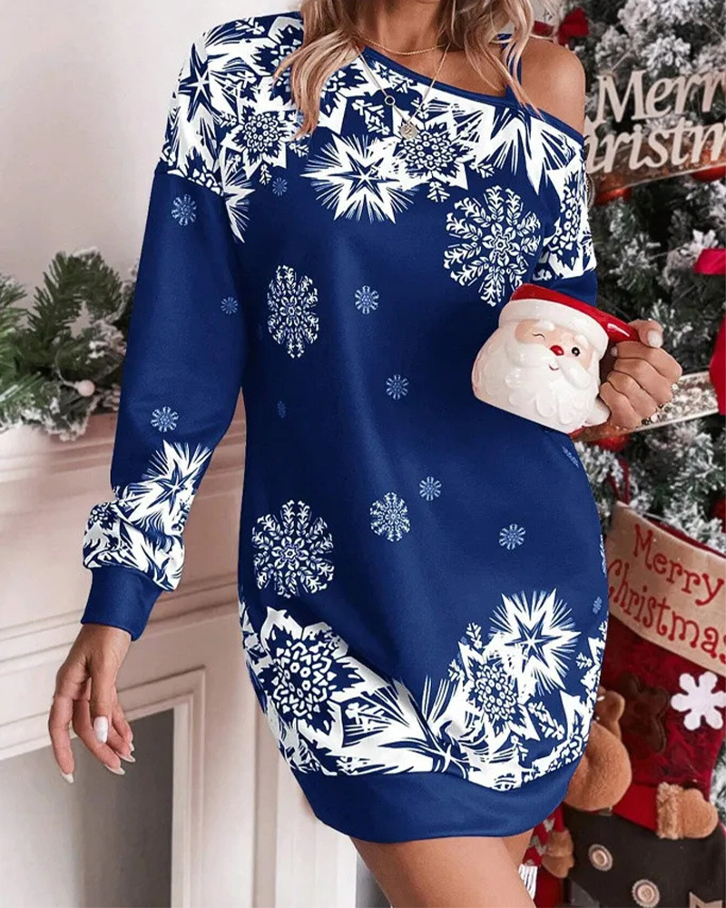 Luvik | Vinosa Olkapää Joulumekko