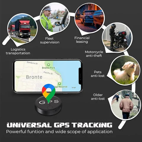 Luvikno | MicroMag Tracker | Mini magnetisk GPS sporingsenhet