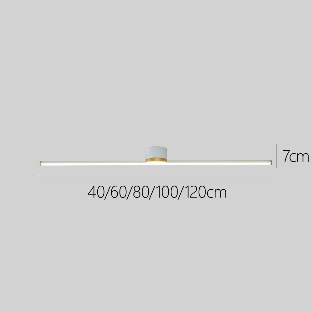 LED Taklampe Slim Moderne Linær Armatur Luvikno