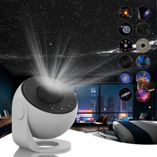 GalaxyNova Projektor – HD Stjernehimmel med Timer Luvikno