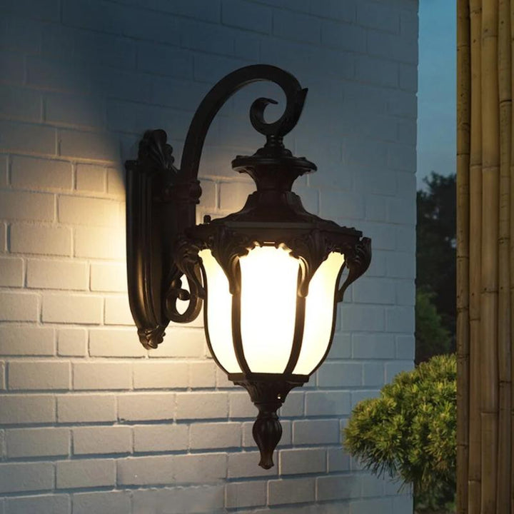 Vintage utendørslampe – Perfekt for elegante terrasser | Luvikno