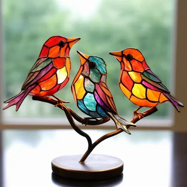 LuxeBird – Håndlagde Glassfugler for Innredning Luvikno