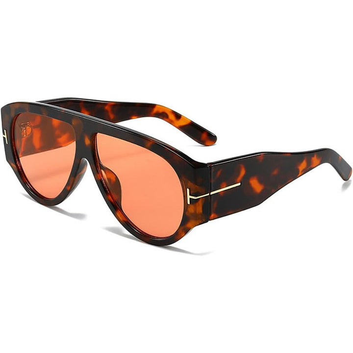 Oversized UV400 Aviator Solbriller Luvikno