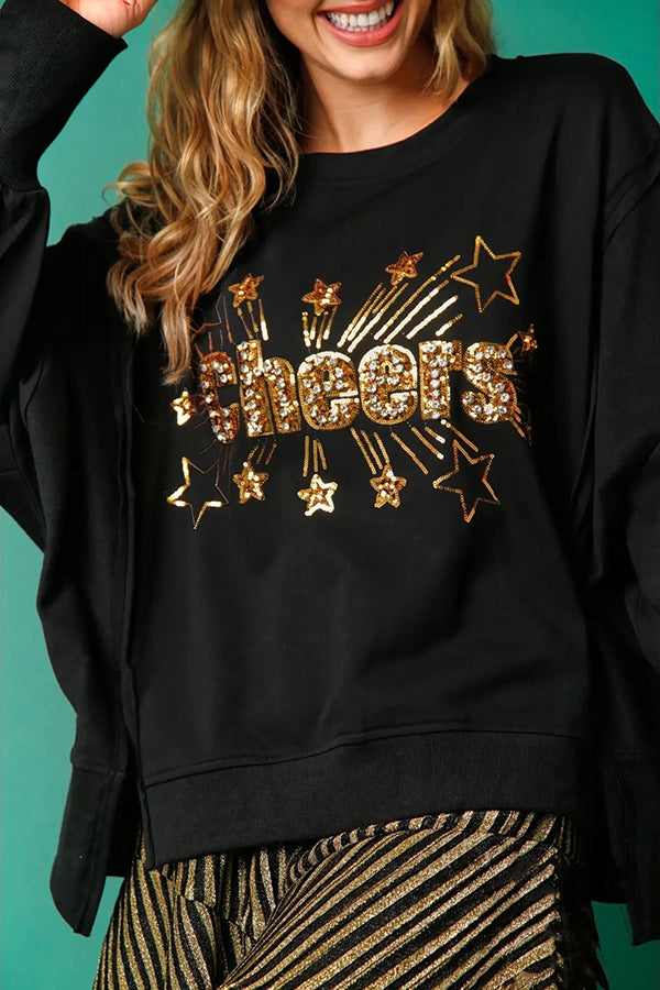 Luvik | Joulupaitapilkitty Rento Kiertopää Pitkähihaiset Huppari