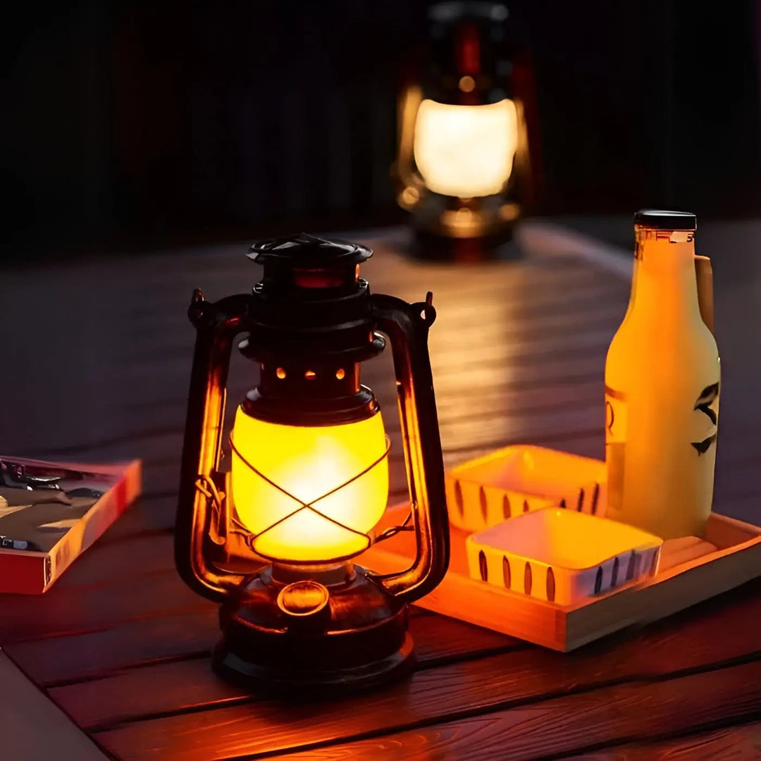 Luvikno | Industriell LED Hengelampe - for Koselige Kvelder & Utendørs Bruk