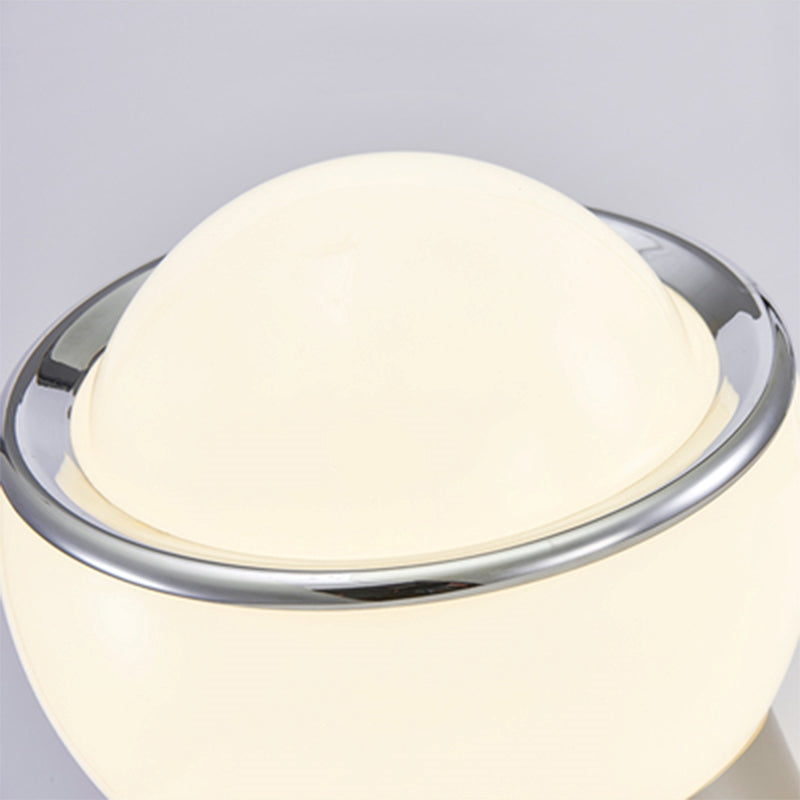Luvikno | OpalElegance Lampe - Minimalistisk Bordlampe i Bauhaus Stil